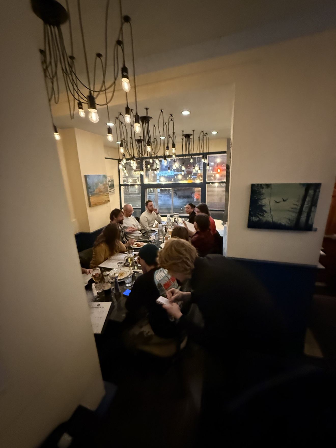 A private dining group at Lighthouse 971